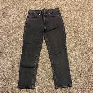 Madewell Black Perfect Vintage Jeans